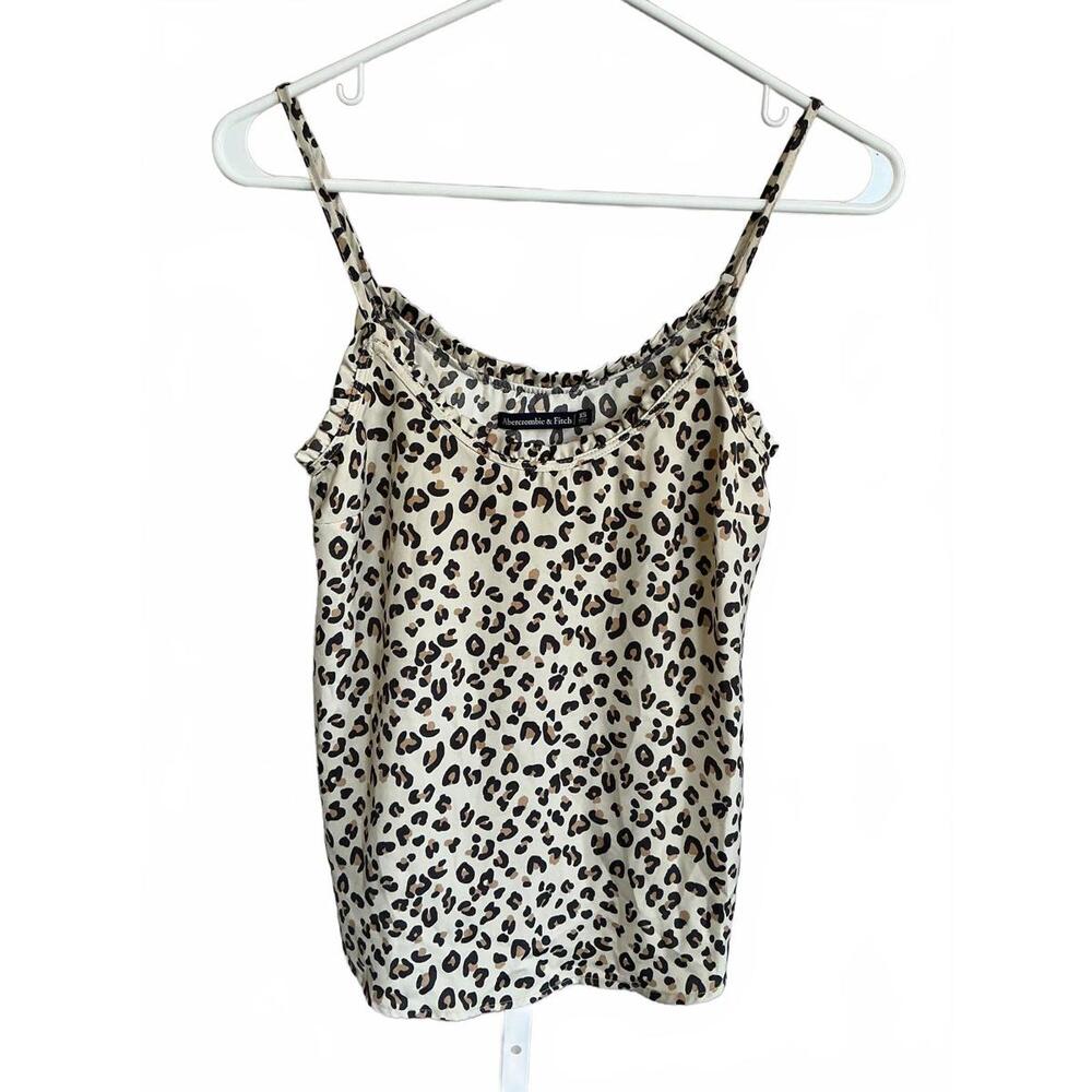 Abercrombie & Fitch Women's Leopard Print Camisole Top XS